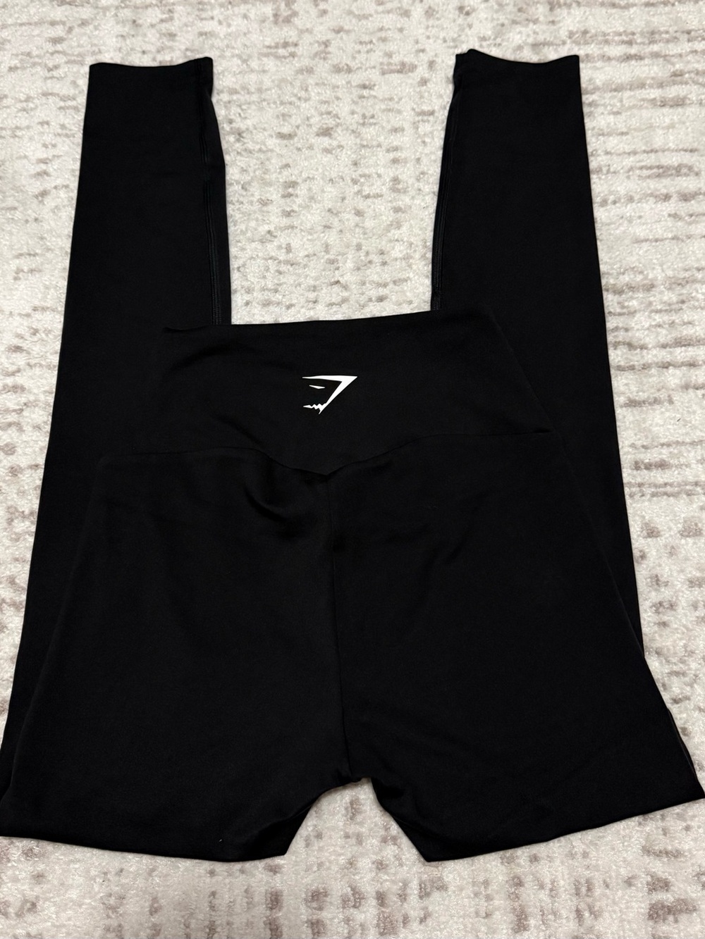 Gymshark Black High-Waist Sculpt Leggings with Logo